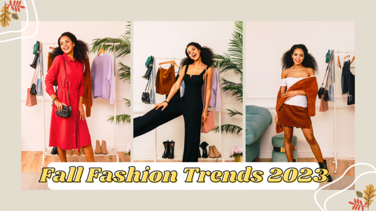 Stylish woman in autumn attire, showcasing Fall Fashion Trends 2023.