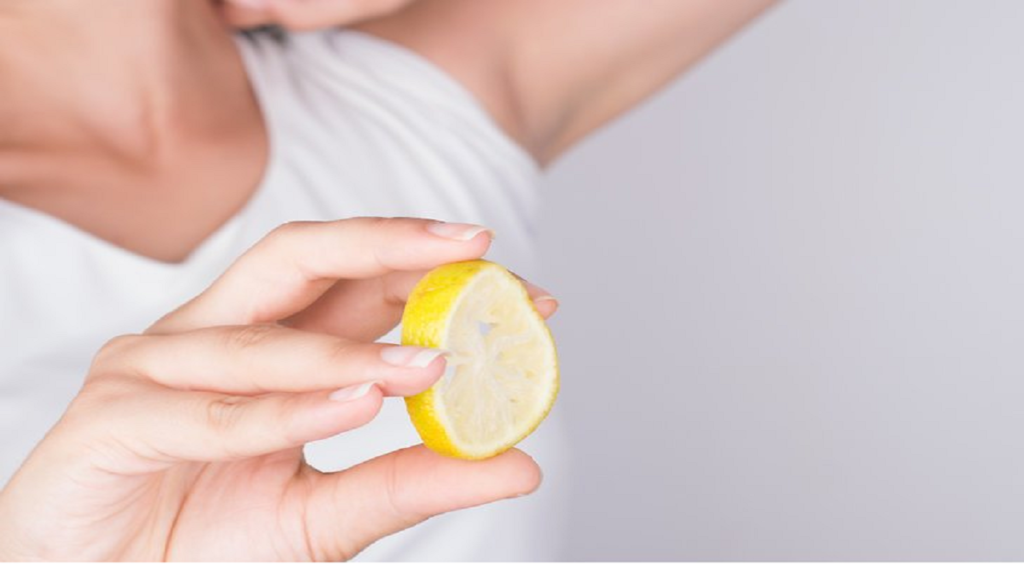 Remove Underarm Odor Permanently with Lemon