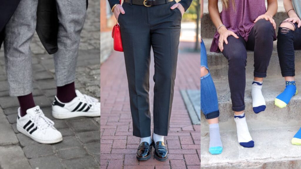 What socks to wear with ankle pants