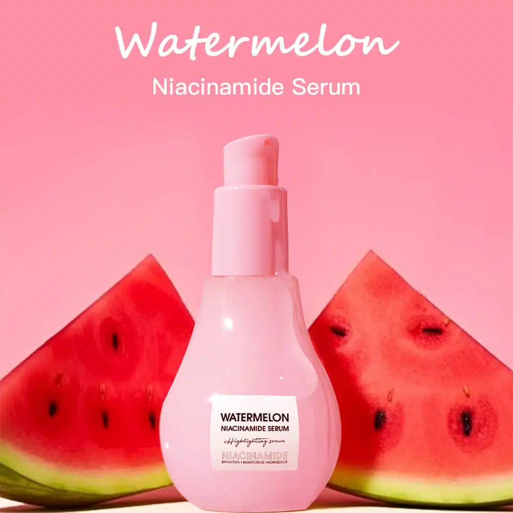 Summer Skincare Essentials Watermelon Niacinamide Face Serum